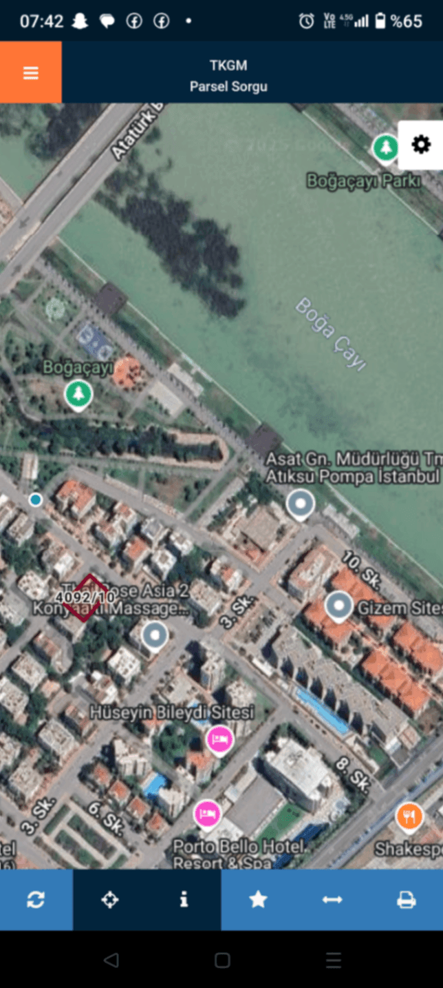 Antalya Konyaaltı liman Boğacayindan 3+1Daire Ara kaat Deniz 300 metre